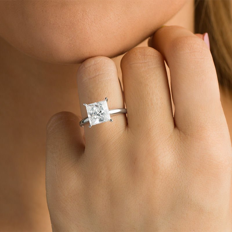 3.03 ct Diamante Lab Princess VS1 F - BODHANA