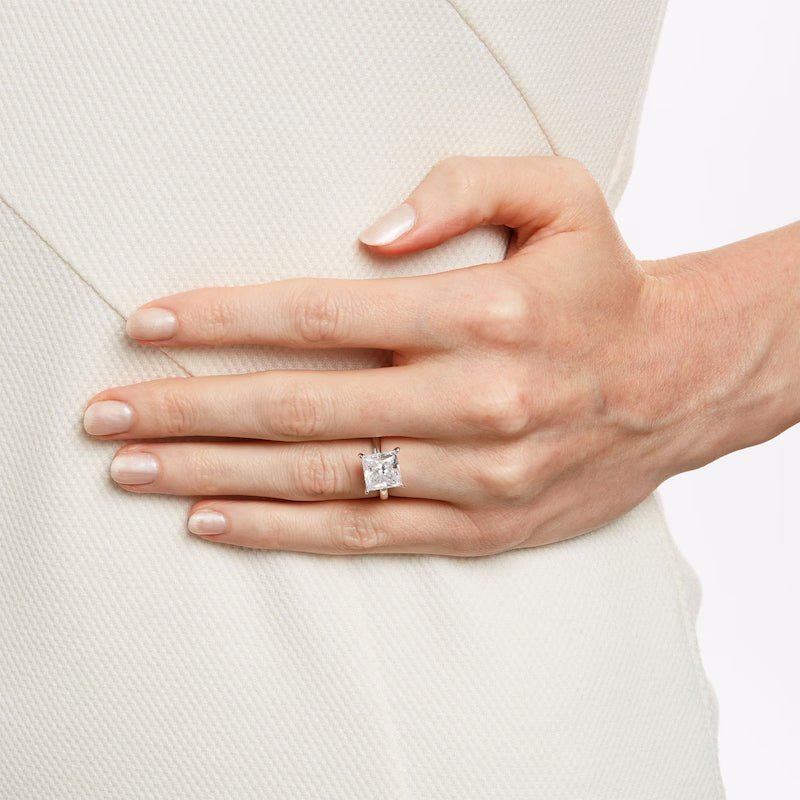 4.06 ct Diamante Lab Princess VS1 G - BODHANA