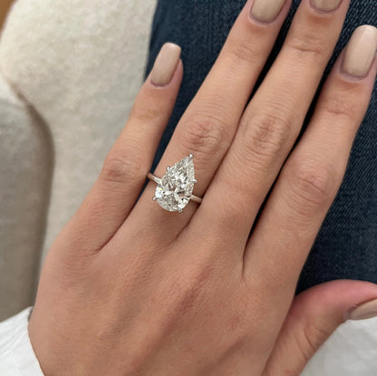 5.11 ct Diamante Lab Pera VS2 H - BODHANA