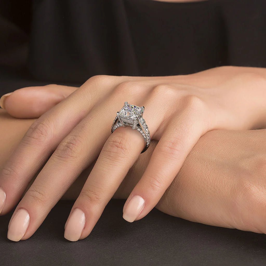 5.22 ct Diamante Lab Princess VS1 H - BODHANA