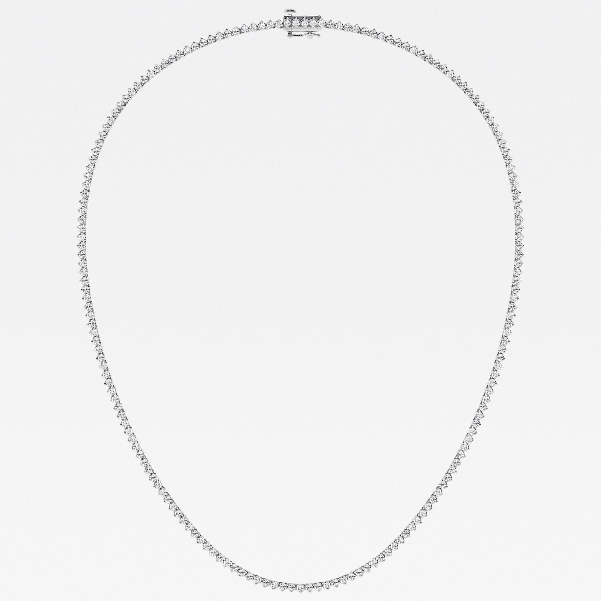 5 - 8 ct Cadena Tenis oro 14 Kilates y Diamantes Lab Certificados - BODHANA