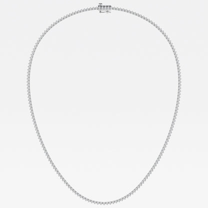 5 - 8 ct Cadena Tenis oro 14 Kilates y Diamantes Lab Certificados - BODHANA