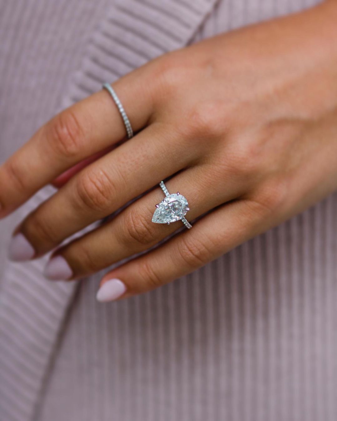 6.11 ct Diamante Lab Pera VS2 G | Bodhana - BODHANA