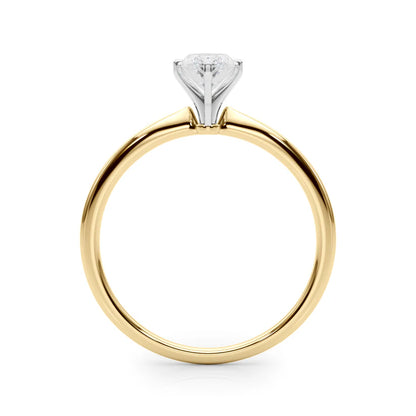 1 ct Anillo de compromiso con diamante Corte Marquise Oro de 14k