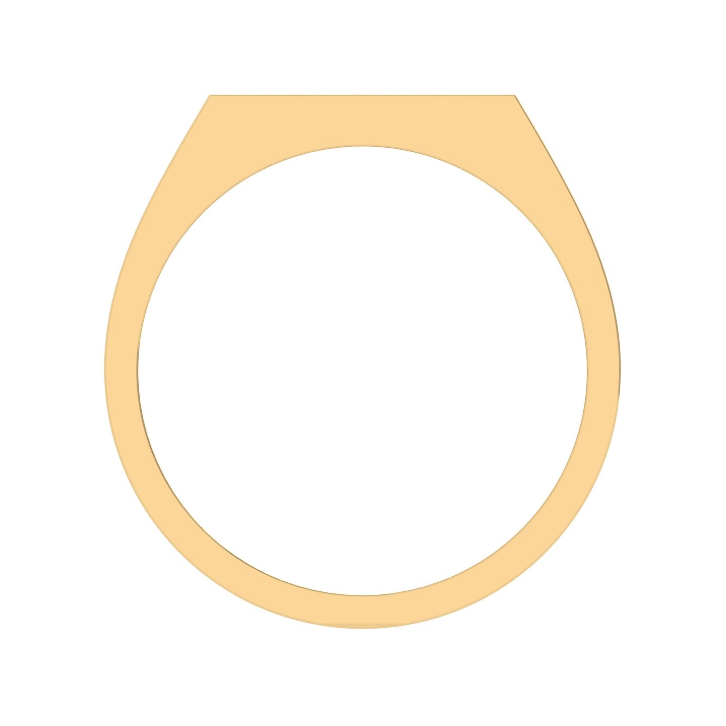 Praga Anillo de Graduación Personalizado en Oro 14K o 18K