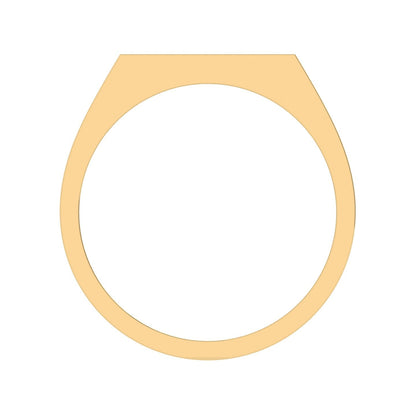 Praga Anillo de Graduación Personalizado en Oro 14K o 18K
