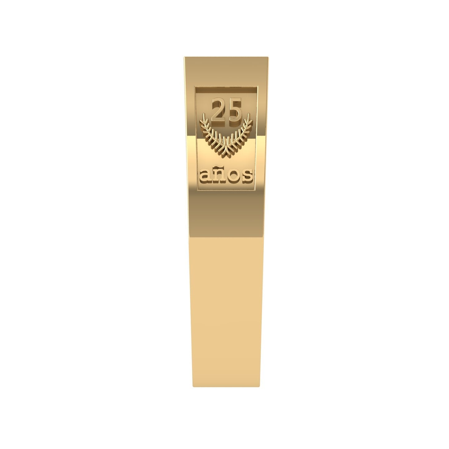 Praga Anillo de Graduación Personalizado en Oro 14K o 18K