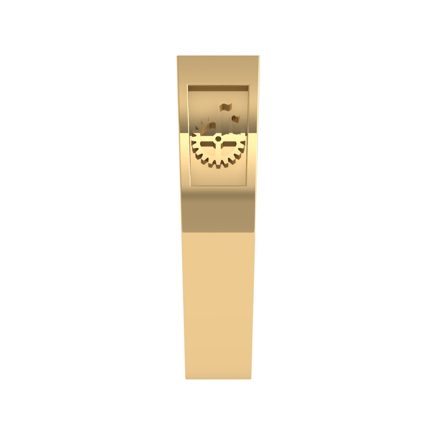 Praga Anillo de Graduación Personalizado en Oro 14K o 18K