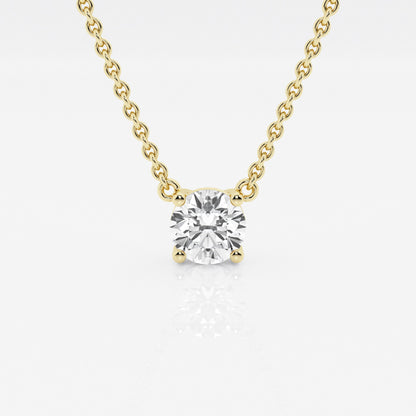 Collar con diamante Brillante Redondo - BODHANA