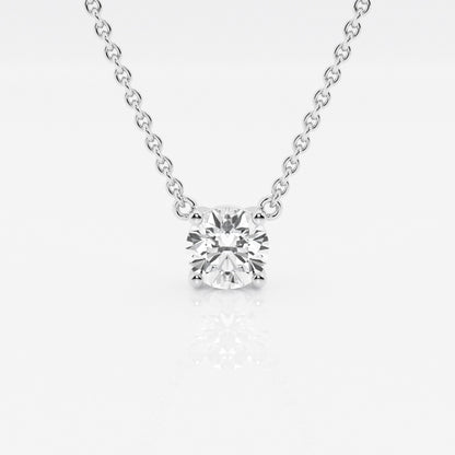 Collar con diamante Brillante Redondo - BODHANA