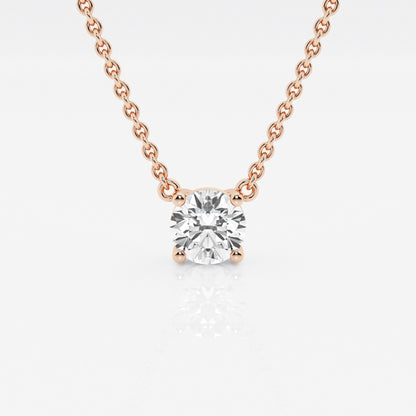 Collar con diamante Brillante Redondo - BODHANA