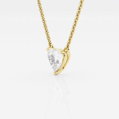 Collar con diamante Corazón - BODHANA
