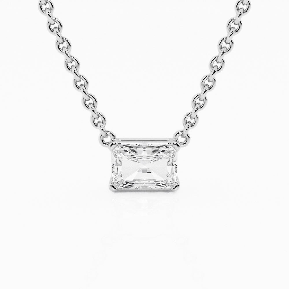 Collar de oro con Diamante Radiante - BODHANA