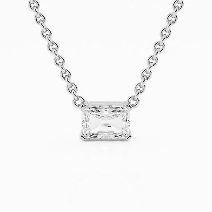 Collar de oro con Diamante Radiante - BODHANA