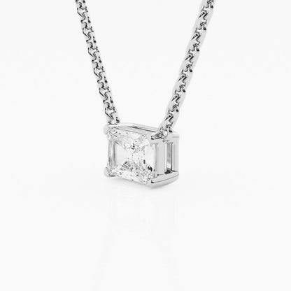 Collar de oro con Diamante Radiante - BODHANA