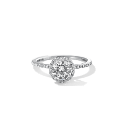Anillo Montura Halo Pavé - bodhana