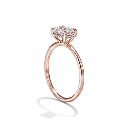 Anillo Montura Horizontal Hidden Halo - bodhana
