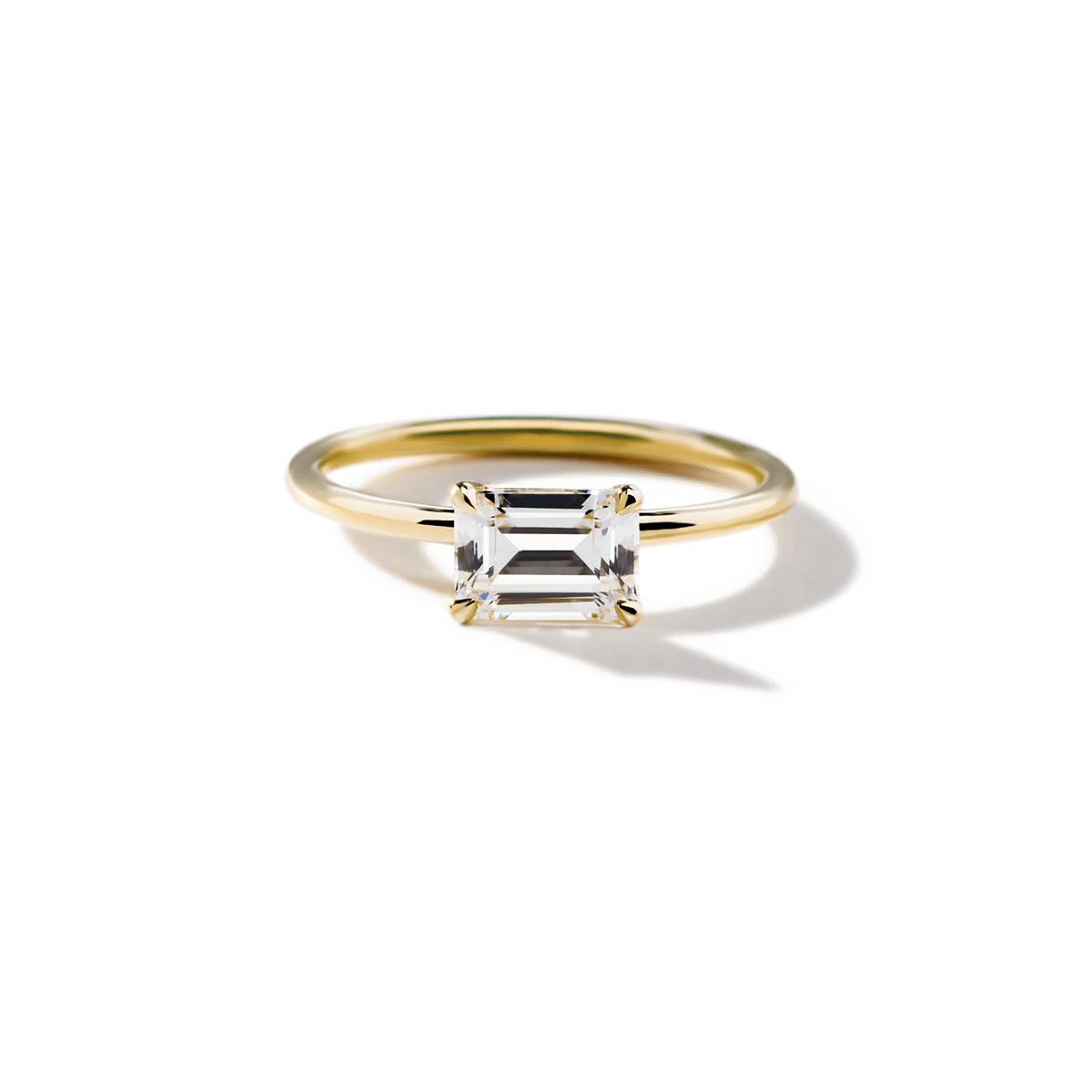 Anillo Montura Horizontal Hidden Halo - bodhana