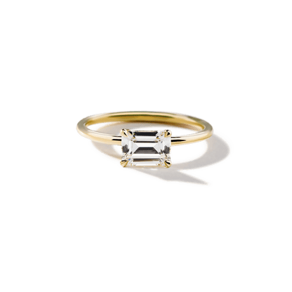 Anillo Montura Horizontal Hidden Halo - bodhana