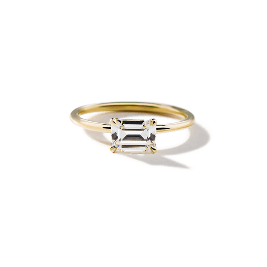 Anillo Montura Horizontal Hidden Halo - bodhana