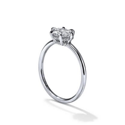 Anillo Montura Horizontal Hidden Halo - bodhana