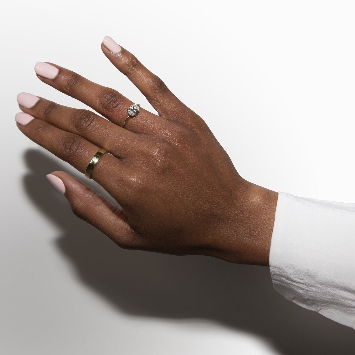 Anillo Montura Horizontal Hidden Halo - bodhana
