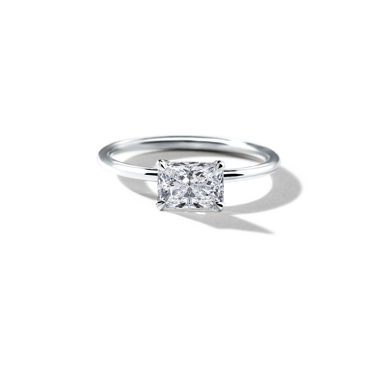 Anillo Montura Horizontal Hidden Halo - bodhana