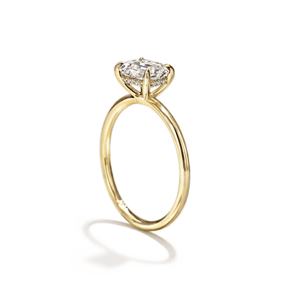 Anillo Montura Horizontal Hidden Halo - bodhana