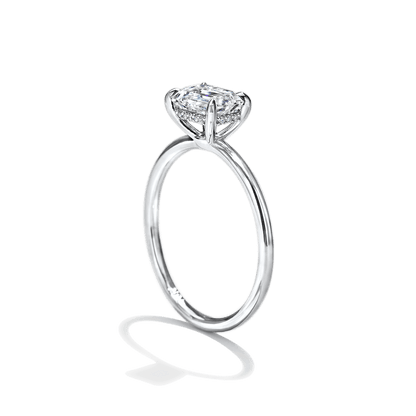 Anillo Montura Horizontal Hidden Halo - bodhana