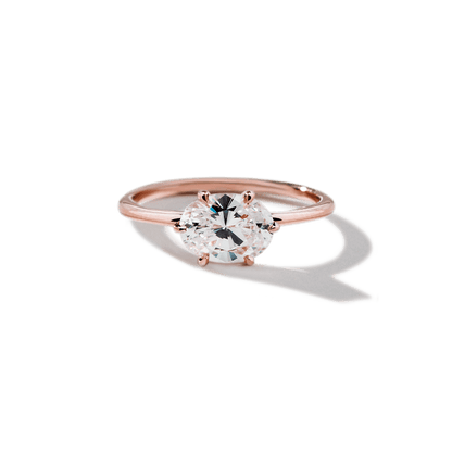 Anillo Montura Horizontal Hidden Halo - bodhana