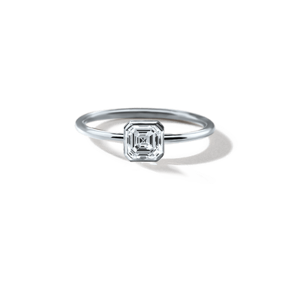 Anillo Solitario Bezel - bodhana