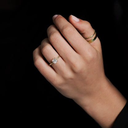 Anillo Solitario Clásico - bodhana