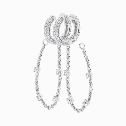 Bombë Chain Ear Cuff - bodhana