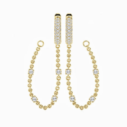 Bombë Chain Ear Cuff - bodhana