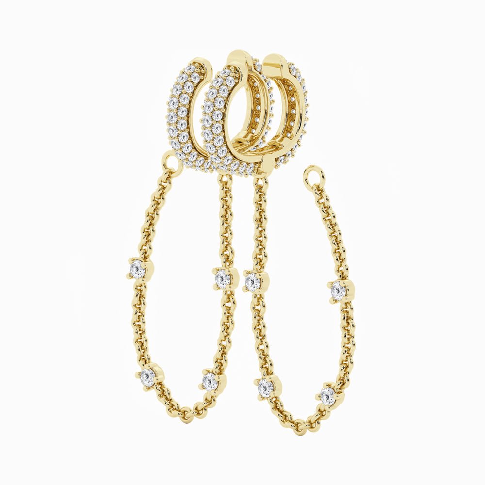 Bombë Chain Ear Cuff - bodhana