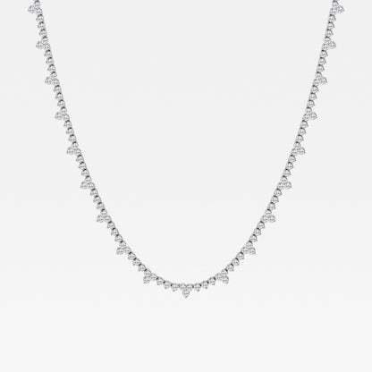 Cadena Riviera con diamantes lab de 3 ct - BODHANA