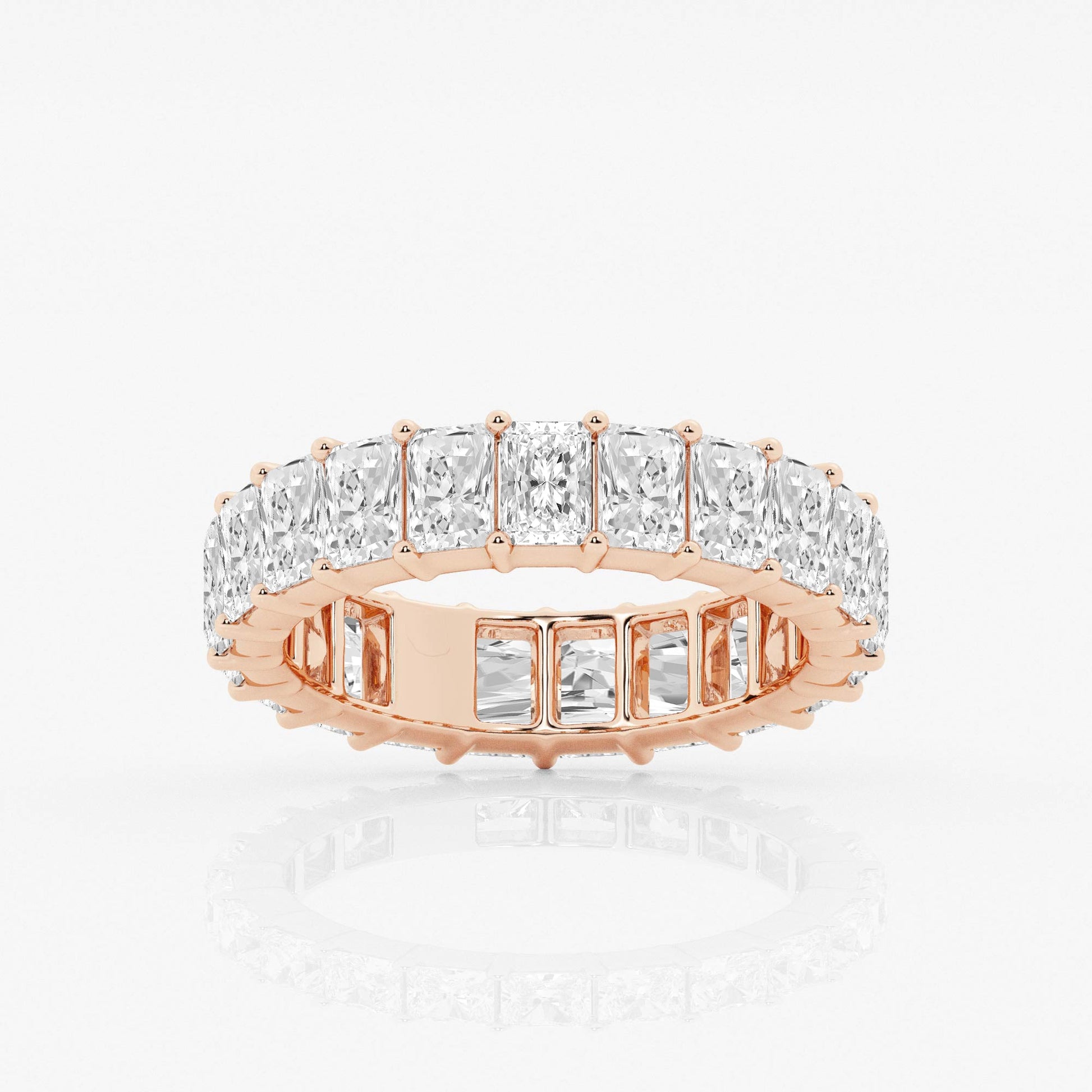 Churumbela con diamantes Radiantes Oro 14 kilates - BODHANA