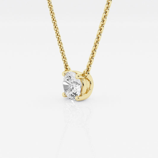 Collar con diamante Brillante Redondo - BODHANA