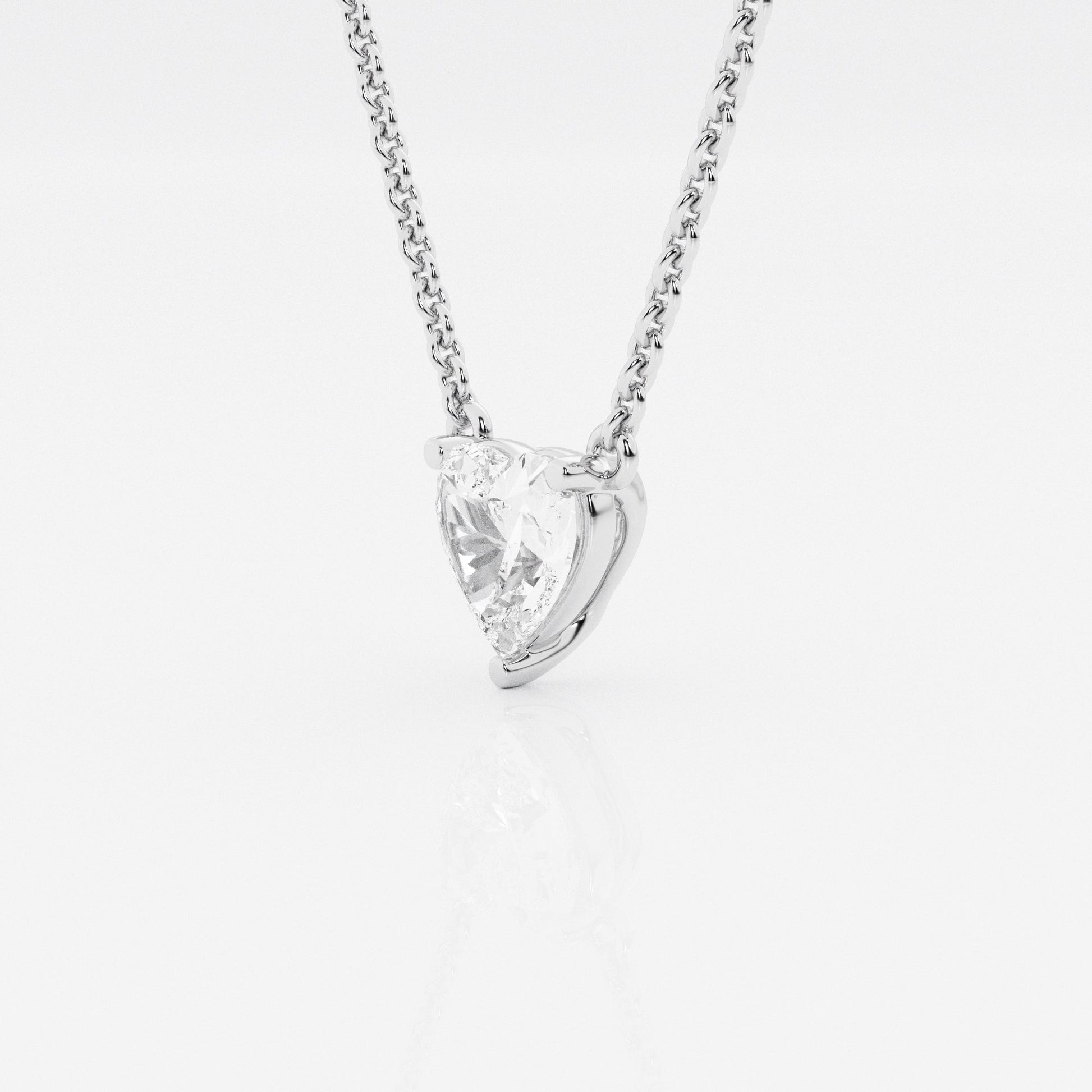 Collar con diamante Corazón - BODHANA