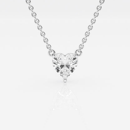 Collar con diamante Corazón - BODHANA
