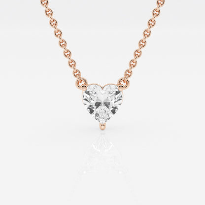 Collar con diamante Corazón - BODHANA