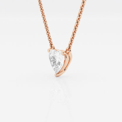 Collar con diamante Corazón - BODHANA
