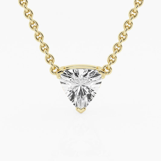 Collar con diamante Trillon - BODHANA