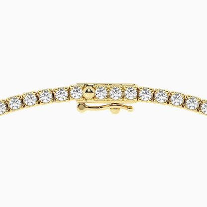 Collar Tenis Acento 8.6 ct Diamantes Lab - Grown en Oro 14K - BODHANA