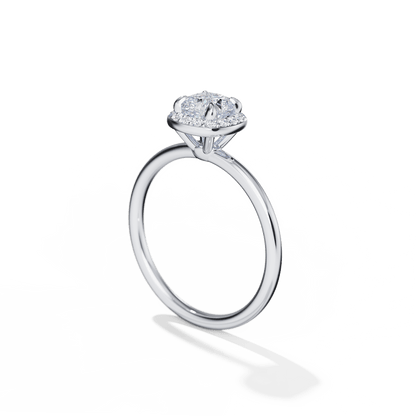Montura Halo Solitario (no incluye diamante central) - BODHANA