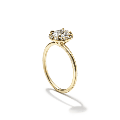 Montura Halo Solitario (no incluye diamante central) - BODHANA