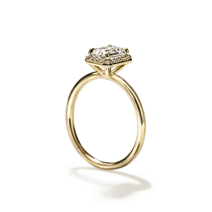 Montura Halo Solitario (no incluye diamante central) - BODHANA