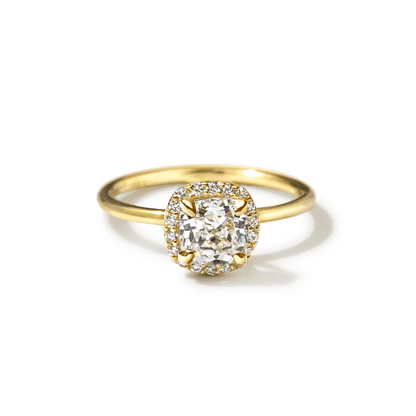 Montura Halo Solitario (no incluye diamante central) - BODHANA