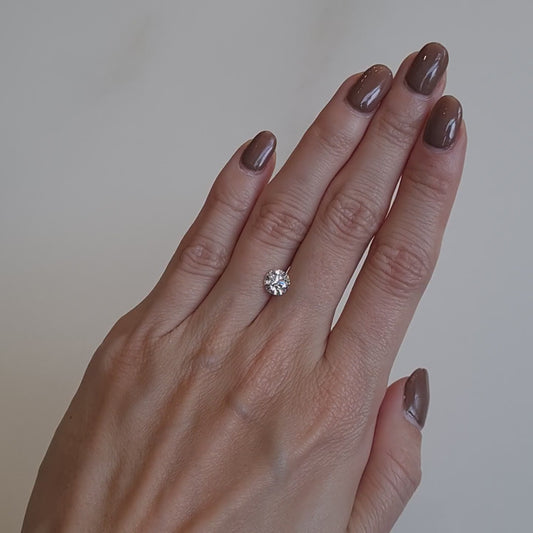 1.00 ct Diamante Lab Redondo Brillante VVS2 E