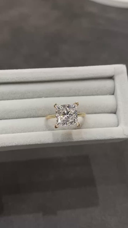 4.06 ct Diamante Lab Princess VS1 G